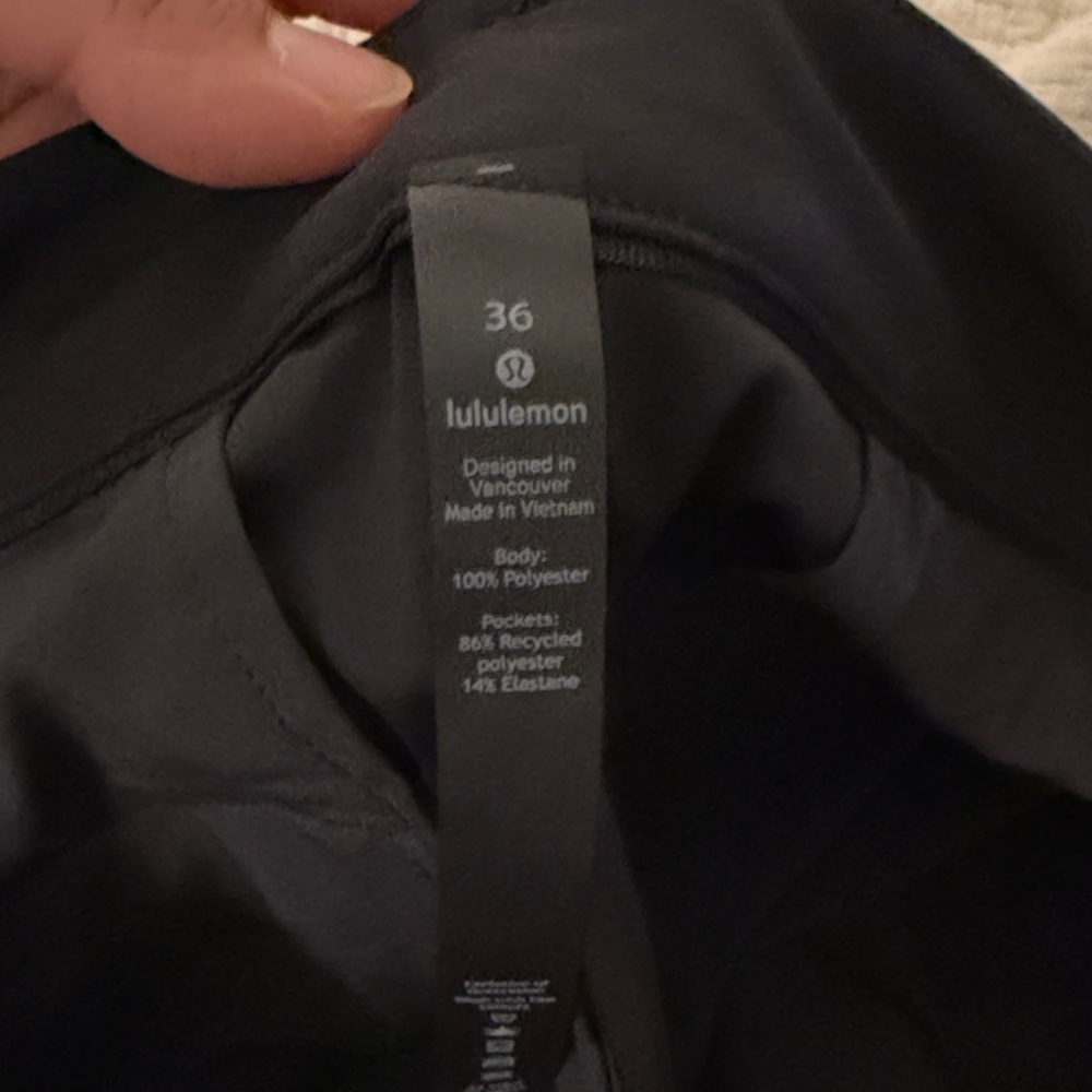 lululemon athletica black Chinos 36 x 34 - Picture 5 of 5